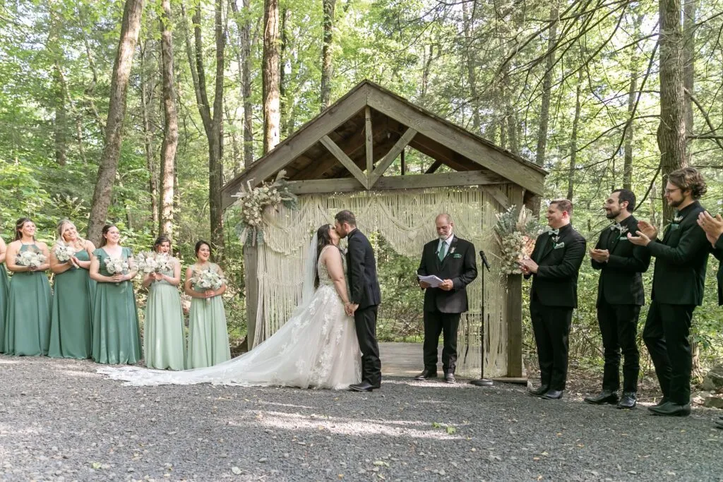 Wedding Spotlight: Stacey and Nate McCloskey’s Woodsy Dream Wedding - Image 01 (June 7, 2026)