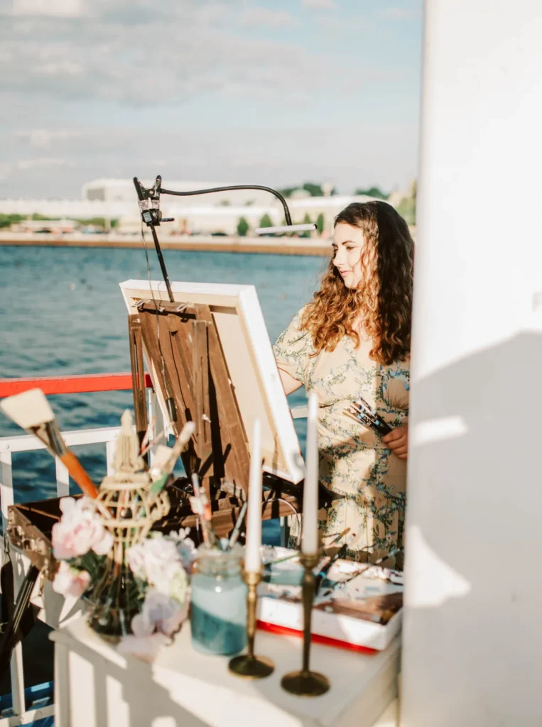 The Artistry and Storytelling of Live Wedding Painting - Image 04 (July 21, 2026)
